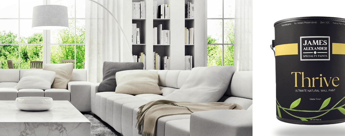 Thrive Paints: A Natural, Plant-Based Alternative to Common Interior Paints - Shop Interior Paints Online - Thrive is Natural Color for Walls